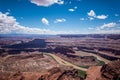 View at Dead Horse Point State Park in Utah on a sunny day Royalty Free Stock Photo