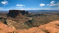 A view from Dead Horse Point in Utah Royalty Free Stock Photo