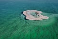 View on Dead Sea in Israel. Aerial photography and tourism in Israel Royalty Free Stock Photo