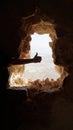 View of the Dead Sea from Masada Fortress. Israel Royalty Free Stock Photo