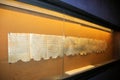 A view of the Dead Sea Scrolls