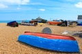 Boats at Deal beach Kent England Royalty Free Stock Photo