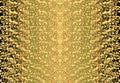 EMBOSSED GOLDEN HUED GRADIENT PATTERN