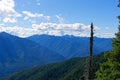 View from Deer Park Campground, Olympic National Park Royalty Free Stock Photo