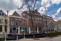 View of Delft canal, Netherlands Royalty Free Stock Photo