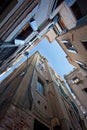 View of dense buildings in venice Royalty Free Stock Photo
