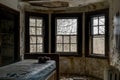 Derelict Bed - Abandoned School - Pennsylvania