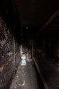 Derelict Prison Cell - Ohio State Reformatory Prison - Mansfield, Ohio Royalty Free Stock Photo