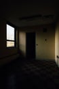 Derelict Room with Vintage Tiles - Abandoned Apple Creek State School - Ohio