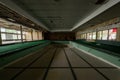 Derelict Swimming Pool - Abandoned Nevele Resort - New York Royalty Free Stock Photo