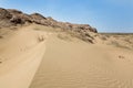 View of the desert in Karakalpakstan Royalty Free Stock Photo