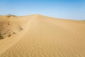 View of the desert in Karakalpakstan Royalty Free Stock Photo