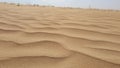 A view of a desert in the Middle East. Stone and Sand Desert Landscape. 4K video.