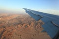 View desert mountains