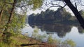 View of the Desna River in early morning