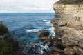 View of Devils Kitchen Beach, Tasmania Royalty Free Stock Photo