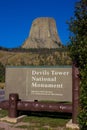 View of Devils Tower