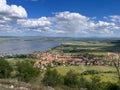 View from Devin mountain on Pavlov