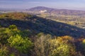 View of Devinska Kobyla from Konigswarte outlook tower near Berg village in Austria