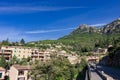 View of Deya town in Mallorca Island Spain Royalty Free Stock Photo