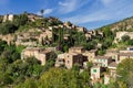 View of Deya town in Mallorca Island Spain Royalty Free Stock Photo