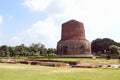 View of Dhamek Stupa. Sarnath, India