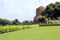 View of Dhamek Stupa. Sarnath, India