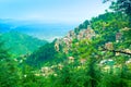 Colorful houses of Dharamshala Royalty Free Stock Photo