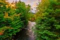 Diable Devil River, in Mont Tremblant National Park Royalty Free Stock Photo