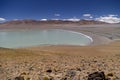 View of the diamond lagoon in the Puna Argentina Royalty Free Stock Photo