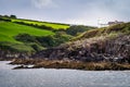 View on Dingle bay and lighthouse in Co. Kerry, Ireland Royalty Free Stock Photo