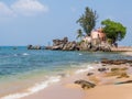 Dinh Cau Rock Temple, Phu Quoc, Vietnam Royalty Free Stock Photo