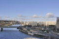 View of a district of Boulogne Billancourt Royalty Free Stock Photo