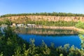 View of diving center called Koparki in Jaworzno Royalty Free Stock Photo