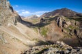 View from Djuku pass. Tien Shan, Kyrgyzstan