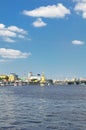View on the Dnieper river. Kiev. Ukraine. Royalty Free Stock Photo