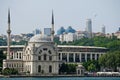 View of Dolmabahce Mosque in Istanbul Royalty Free Stock Photo
