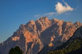 View of the Dolomites near Colfosco, South Tyrol, Italy