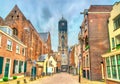 View of the Dom Tower of Utrecht, the Netherlands Royalty Free Stock Photo