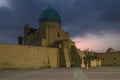 View of the dome of the ancient Po-i-Kalyan madrasah, Bukhara