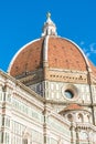 View of the Dome Cathedral Santa Maria del Fiore in Florence, Italy Royalty Free Stock Photo