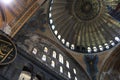 View of the dome Hagia Sophia