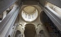 View of the dome of Holy Trinity Cathedral in Tbilisi from inside the temple