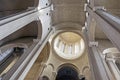 View of the dome of Holy Trinity Cathedral in Tbilisi from inside the temple