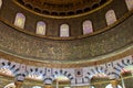 A view of the Dome of the Rock from inside, Al-Aqsa Mosque, Jerusalem, Palestine April 2022 Royalty Free Stock Photo