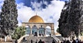 A view of the Dome of the Rock in Jerusalem