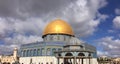 A view of the Dome of the Rock in Jerusalem