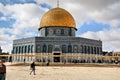 A view of the Dome of the Rock in Jerusalem