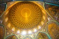 Dome of Sheikh Lotfollah Mosque in Isfahan - Iran Royalty Free Stock Photo