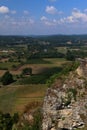 View from , Domme, Dordogne Valley Royalty Free Stock Photo